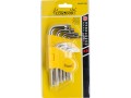 CON-IKT-2209 Klucze Torx z otworem T10-50 9 szt.