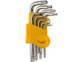 CON-IKT-2209 Klucze Torx z otworem T10-50 9 szt.