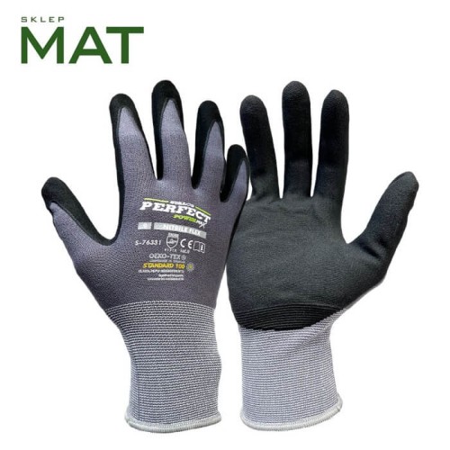 22 Rękawice nylonowe NITRILE FLEX