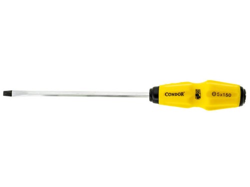 142 Wkrętak z pobijakiem płaski 150mm